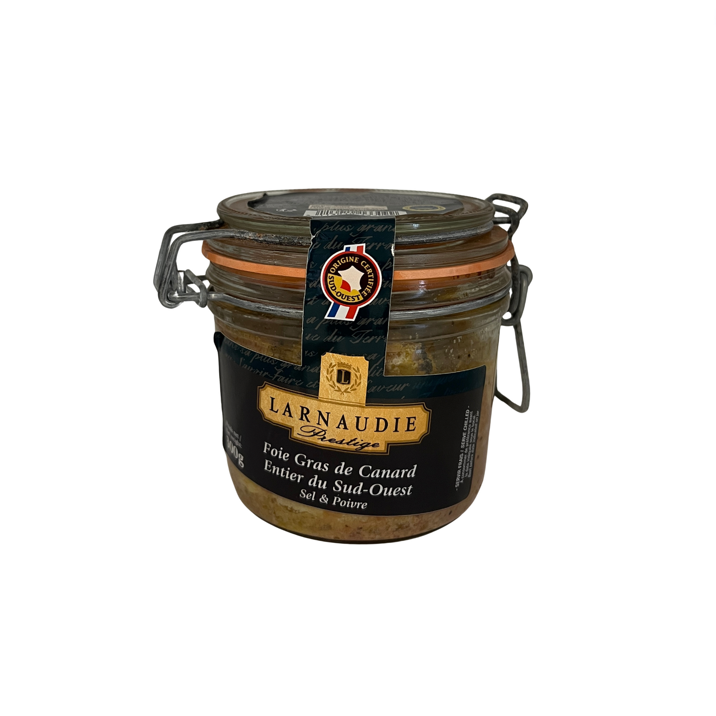 DUCK FOIE GRAS WHOLE GLASS JAR - 300g
