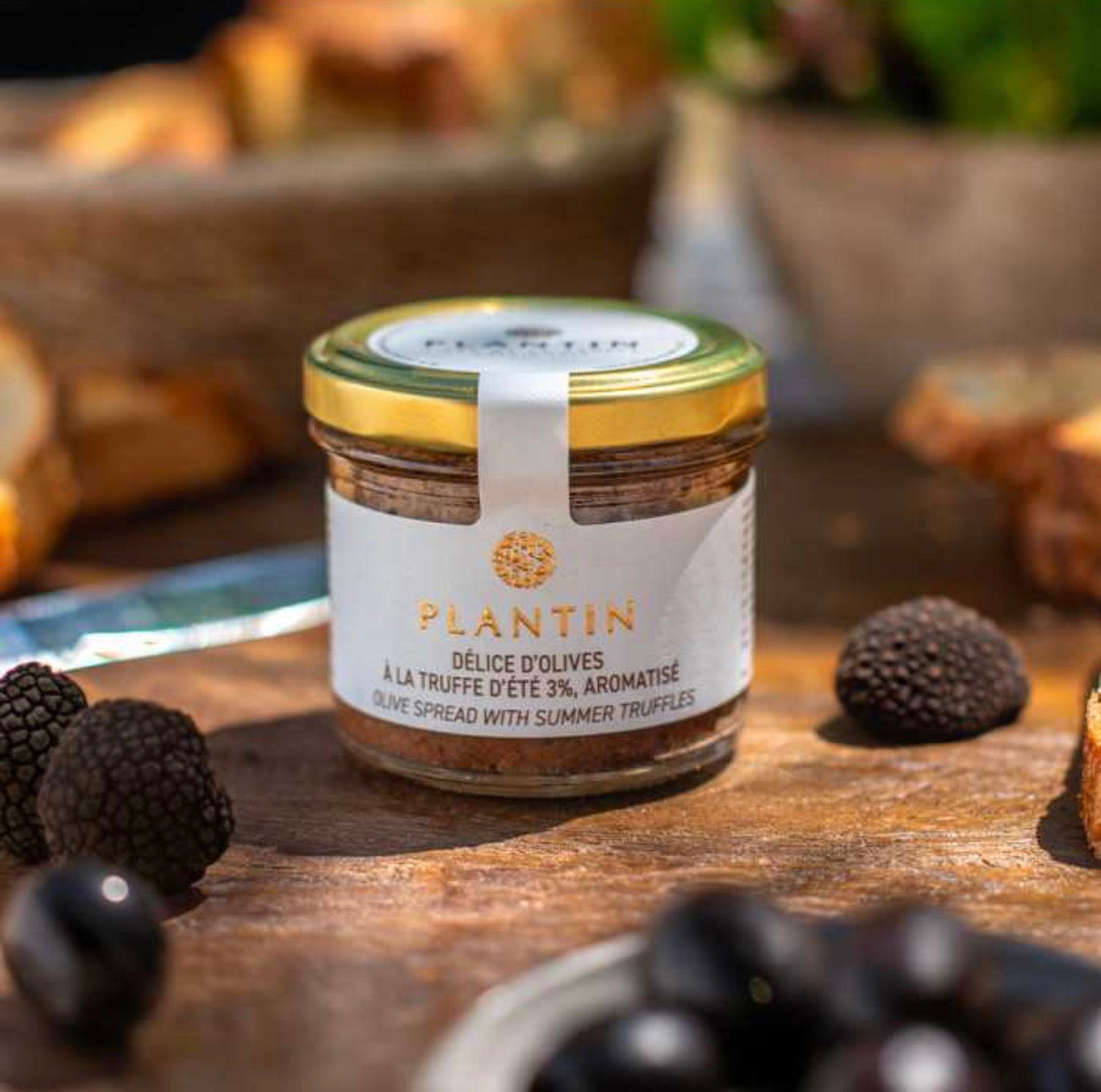 OLIVE SPREAD WITH SUMMER TRUFFLES - 100g