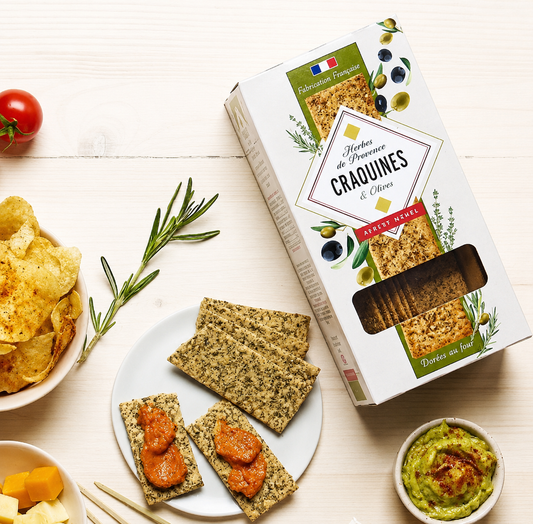 CRACKERS HERBS & OLIVES